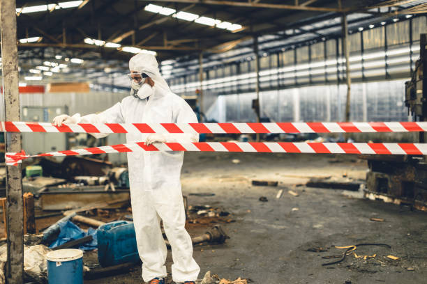 Professional Trauma Scene Cleanup technician working in Schurz, NV